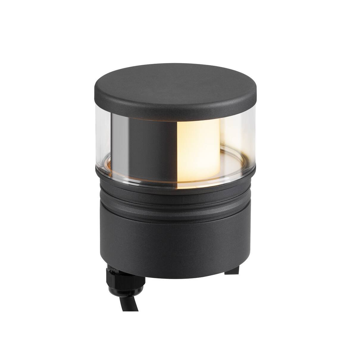 LA 1006387 M-POL S Polehead Shader hlava svítidla, antracit, 11 W, 285/310 lm, 2700/3000 K, CRI90 - BIG WHITE (SLV)