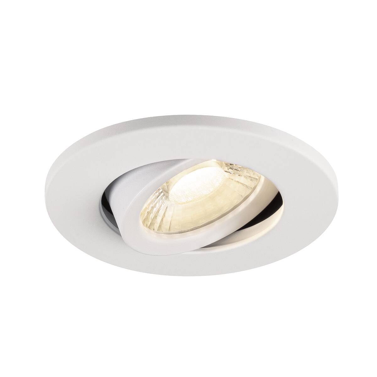 LA 1007092 UNIVERSAL DOWNLIGHT kryt pro downlight IP20, výkyvný, kulatý, bílý - BIG WHITE (SLV) (obrázek 3)