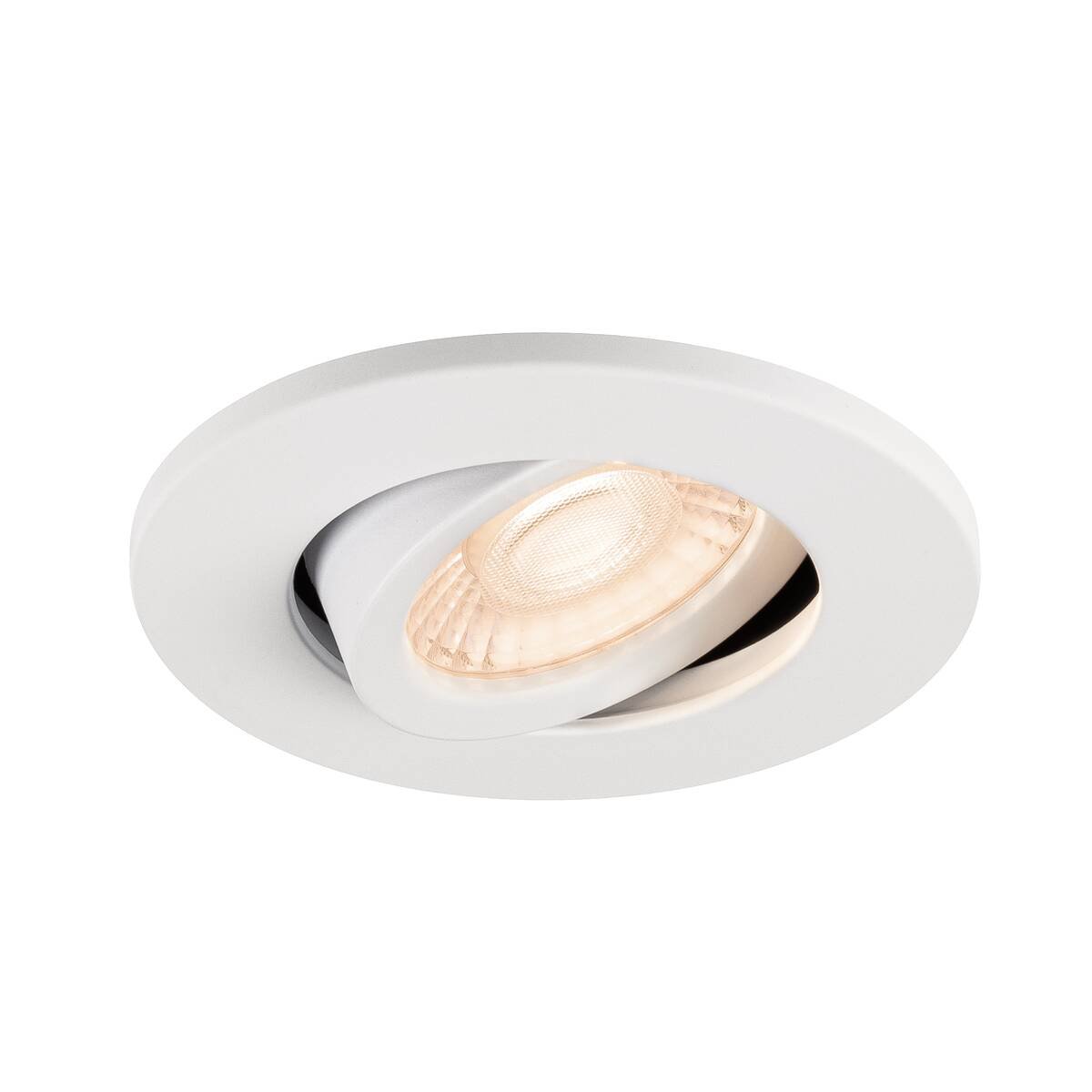 LA 1007092 UNIVERSAL DOWNLIGHT kryt pro downlight IP20, výkyvný, kulatý, bílý - BIG WHITE (SLV) (obrázek 8)