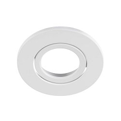 Obrázek pro produkt UNIVERSAL DOWNLIGHT kryt pro downlight IP20, výkyvný, kulatý, bílý - BIG WHITE (SLV)