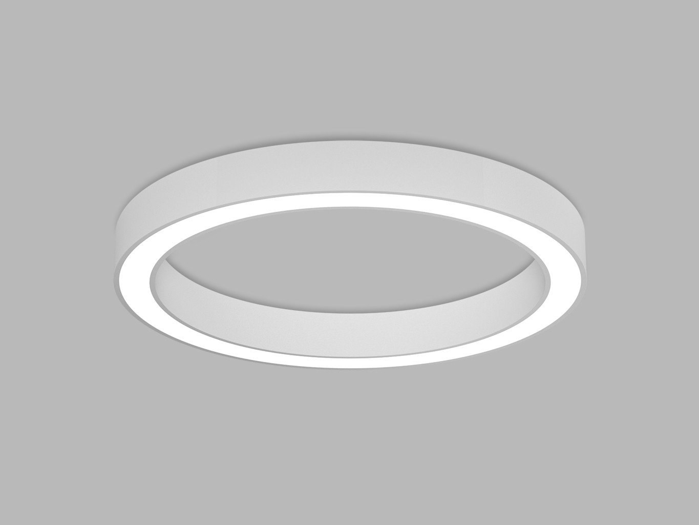 Levně LED2 1273751DT Svítidlo stropní SATURN SLIM 80, W TRIAC DIM 60W 2CCT 3000K/4000K bílá - LED2 Lighting