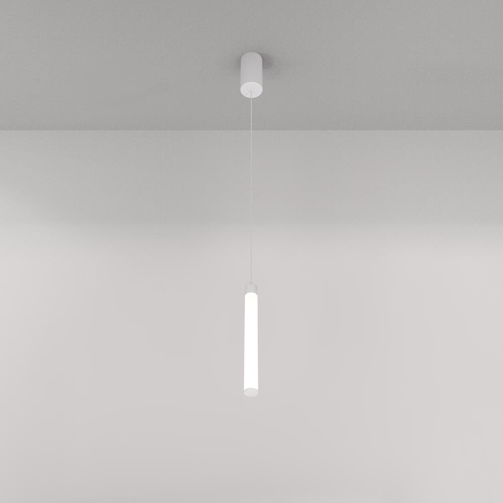 M P022PL-L10W Závěsné svítidlo Ray 3000K 10W teplá bílá 1000lm bílý hliník - MAYTONI