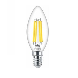 Obrázek pro produkt Žárovka Philips MASTER Value LED D 3,4W E14 B35 927 CLEAR GLASS