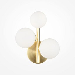 Obrázek pro produkt Nástěnné svítidlo Dallas 3xG9 max 84W bílá mosaz kov/sklo  - MAYTONI