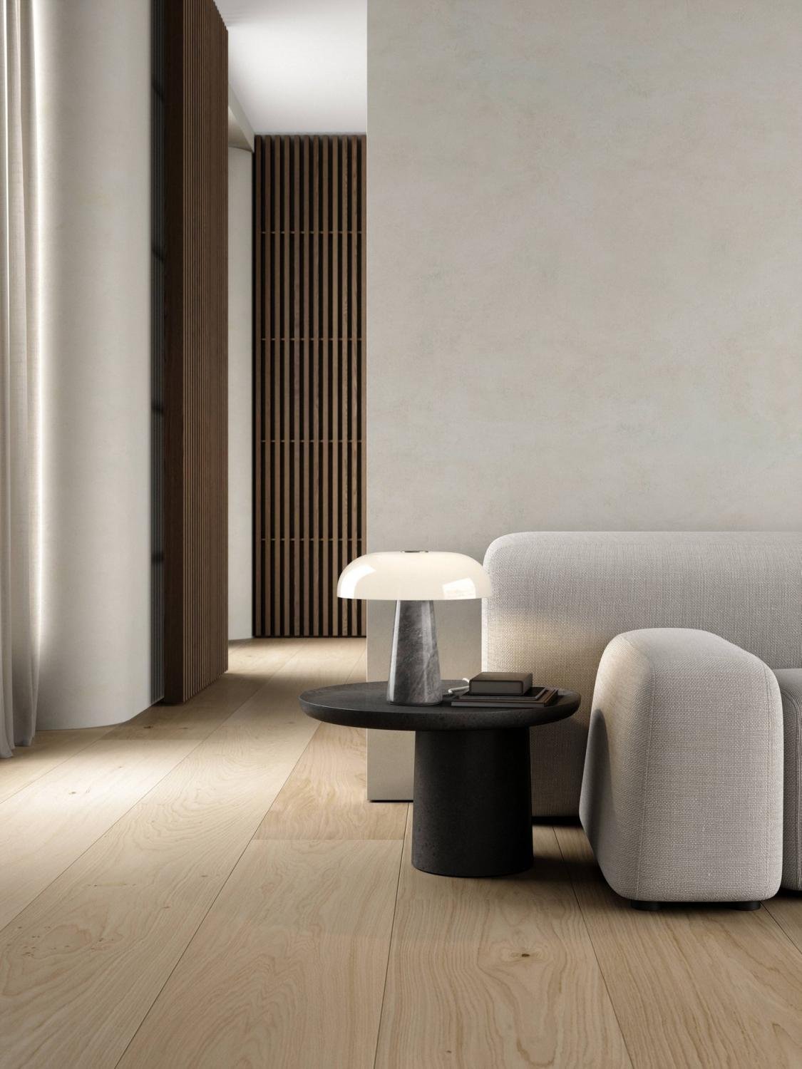 NOR 2020505010 Glossy stolní lampa šedá - NORDLUX