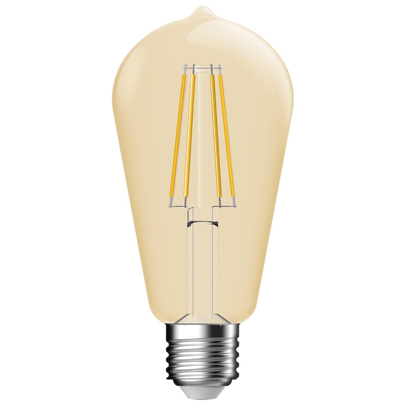 NOR 2080052758 E27 ST64 Deco Dim 2500K 400lm - NORDLUX