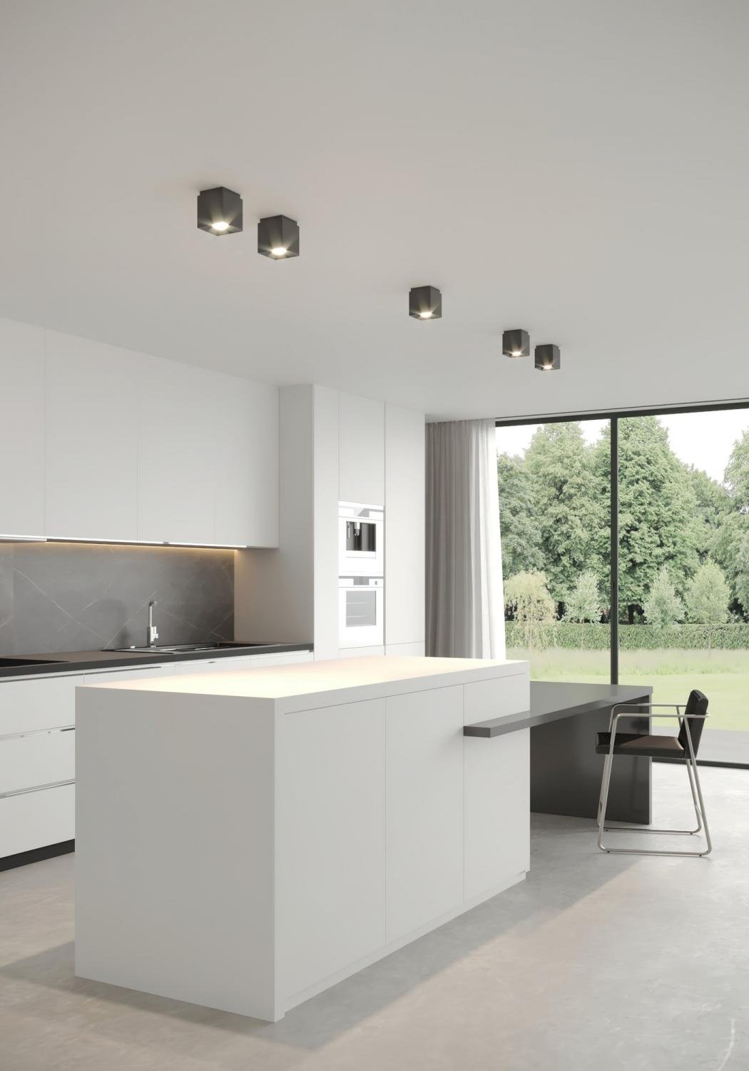 NOR 2110400103 Ethan 1-Spot přisazené downlight svítidlo matná černá - NORDLUX (obrázek 2)