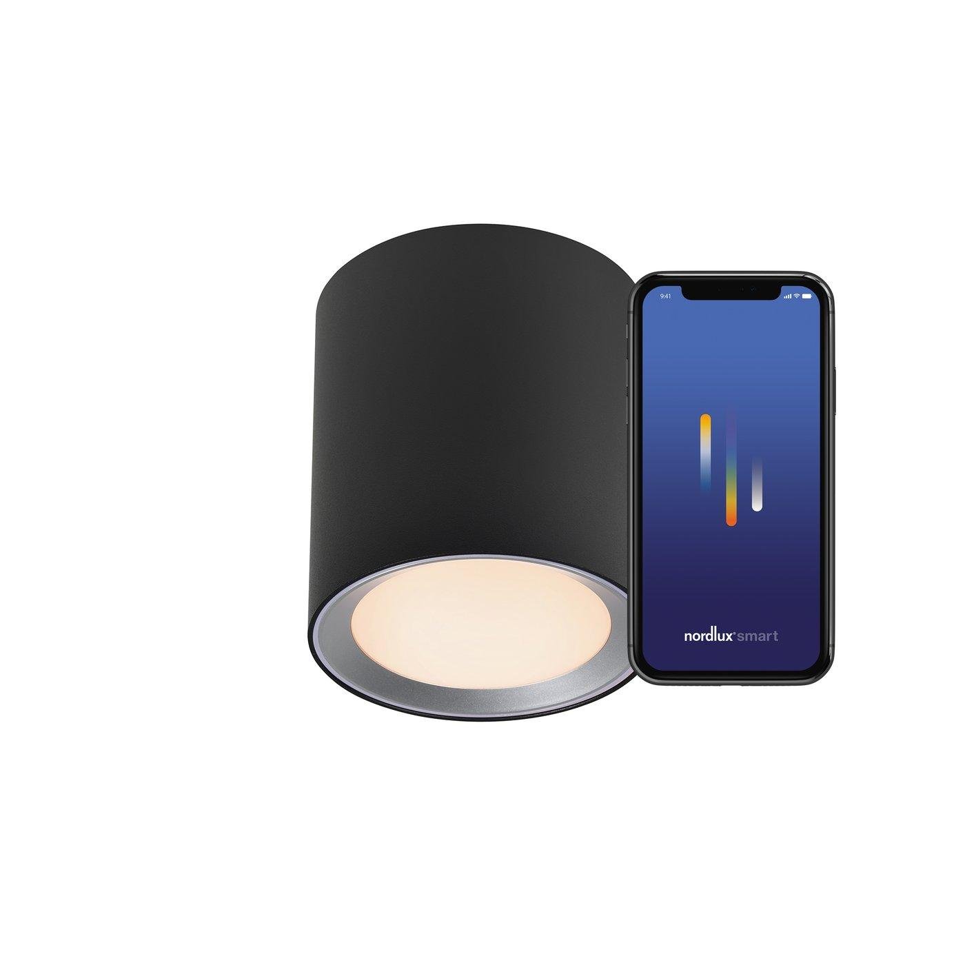 NOR 2110850103 Landon Smart Long stropní svítidlo černá - NORDLUX