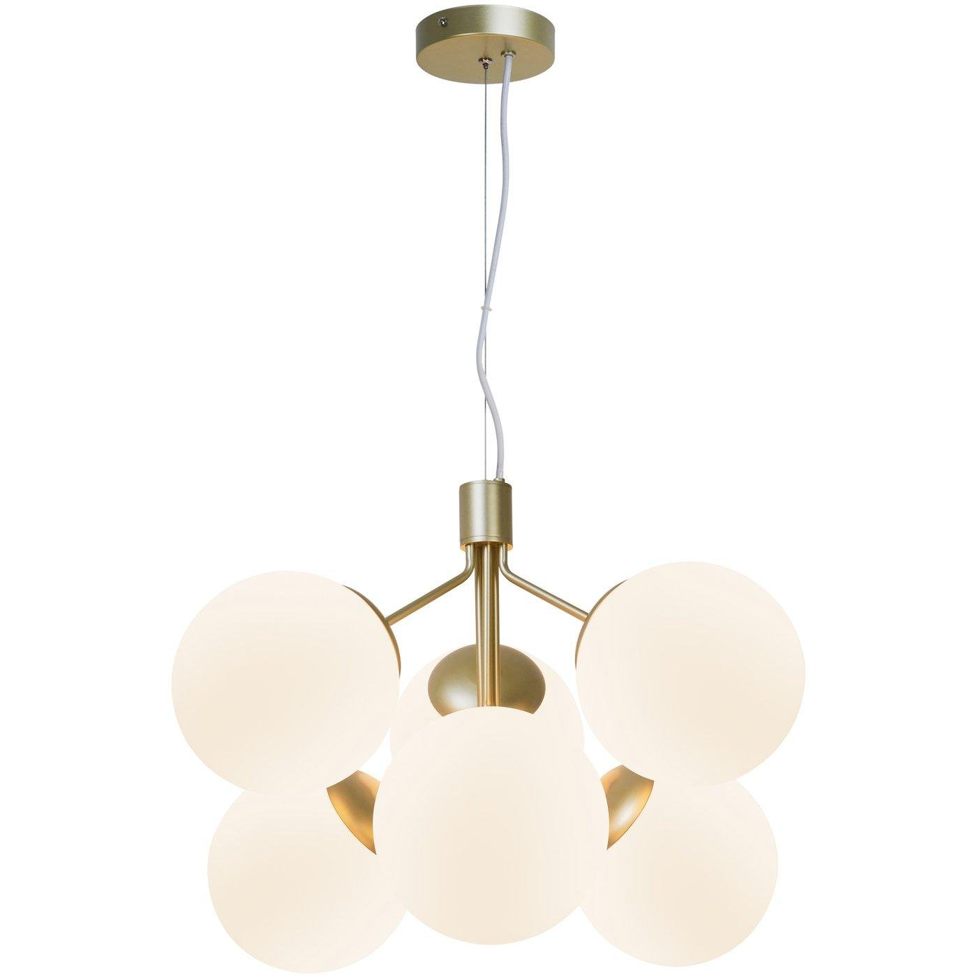 NOR 2112163035 Ivona 6-Spot závěsné svítidlo mosaz - NORDLUX