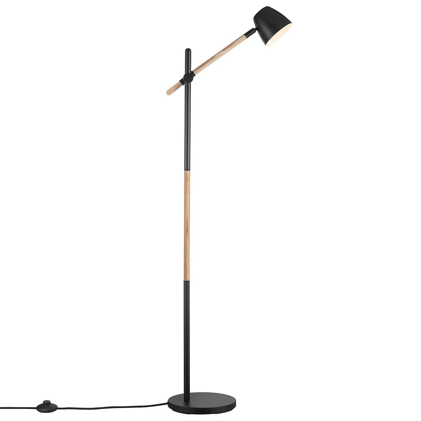 NOR 2112654003 Theo stojací lampa černá - NORDLUX