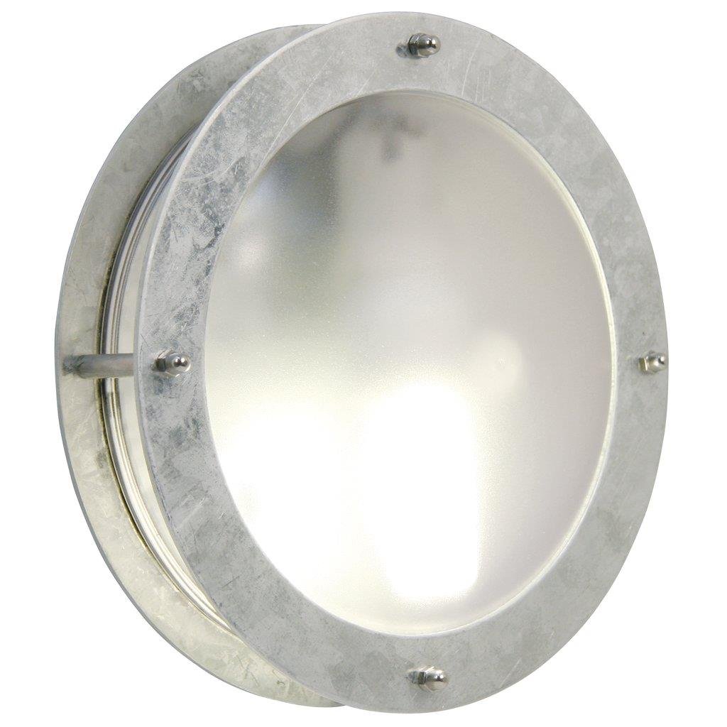 NOR 21861031 Venkovní nástěnné svítidlo Malte 1x60W E27 galvanizovaná Satinated - NORDLUX