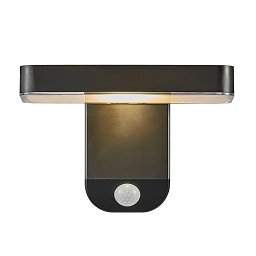 Obrázek pro produkt Rica Square venkovní nástěnné solární svítidlo černá - NORDLUX