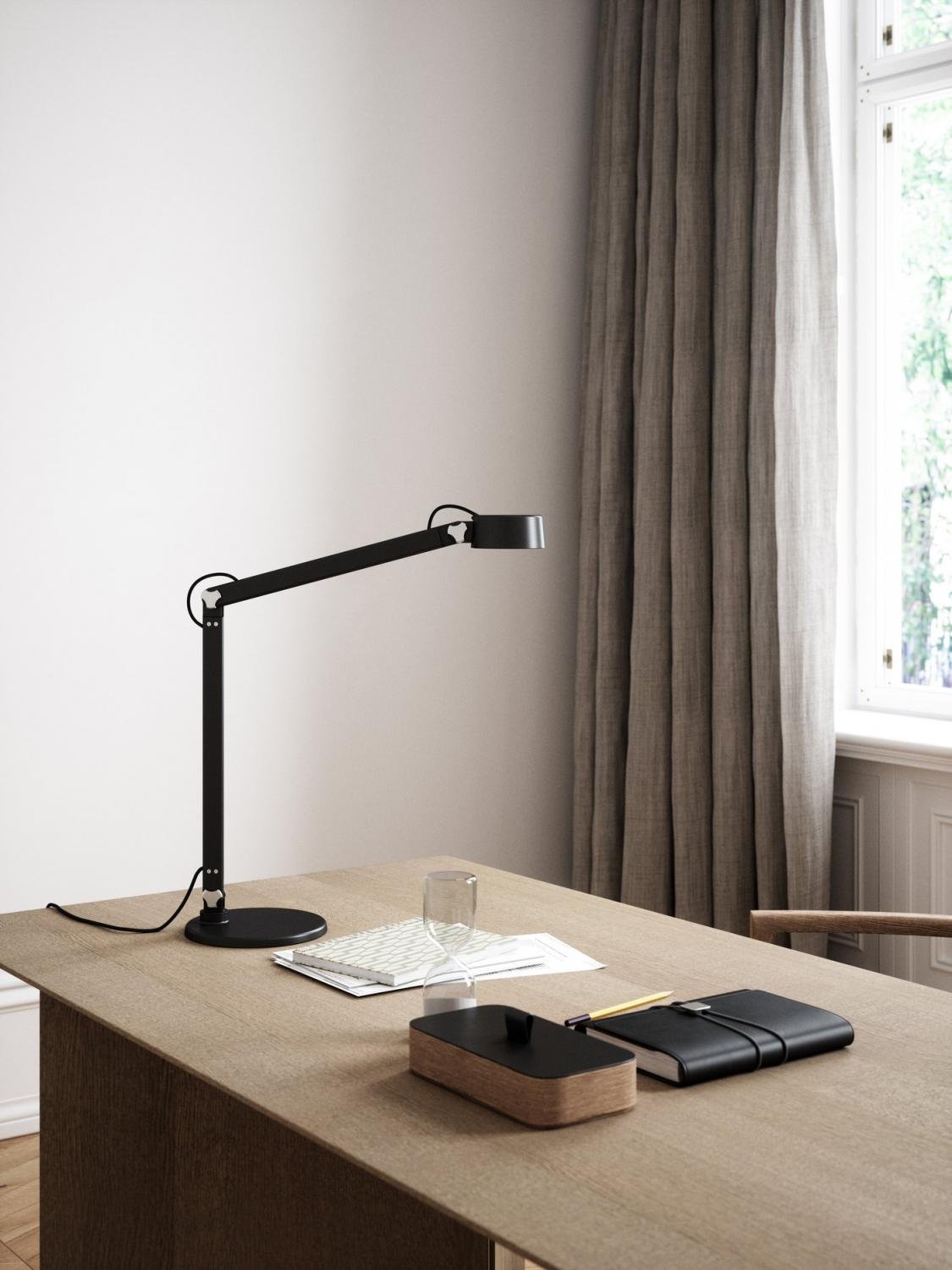 NOR 2120405003 Nobu stolní lampa černá - NORDLUX (obrázek 2)