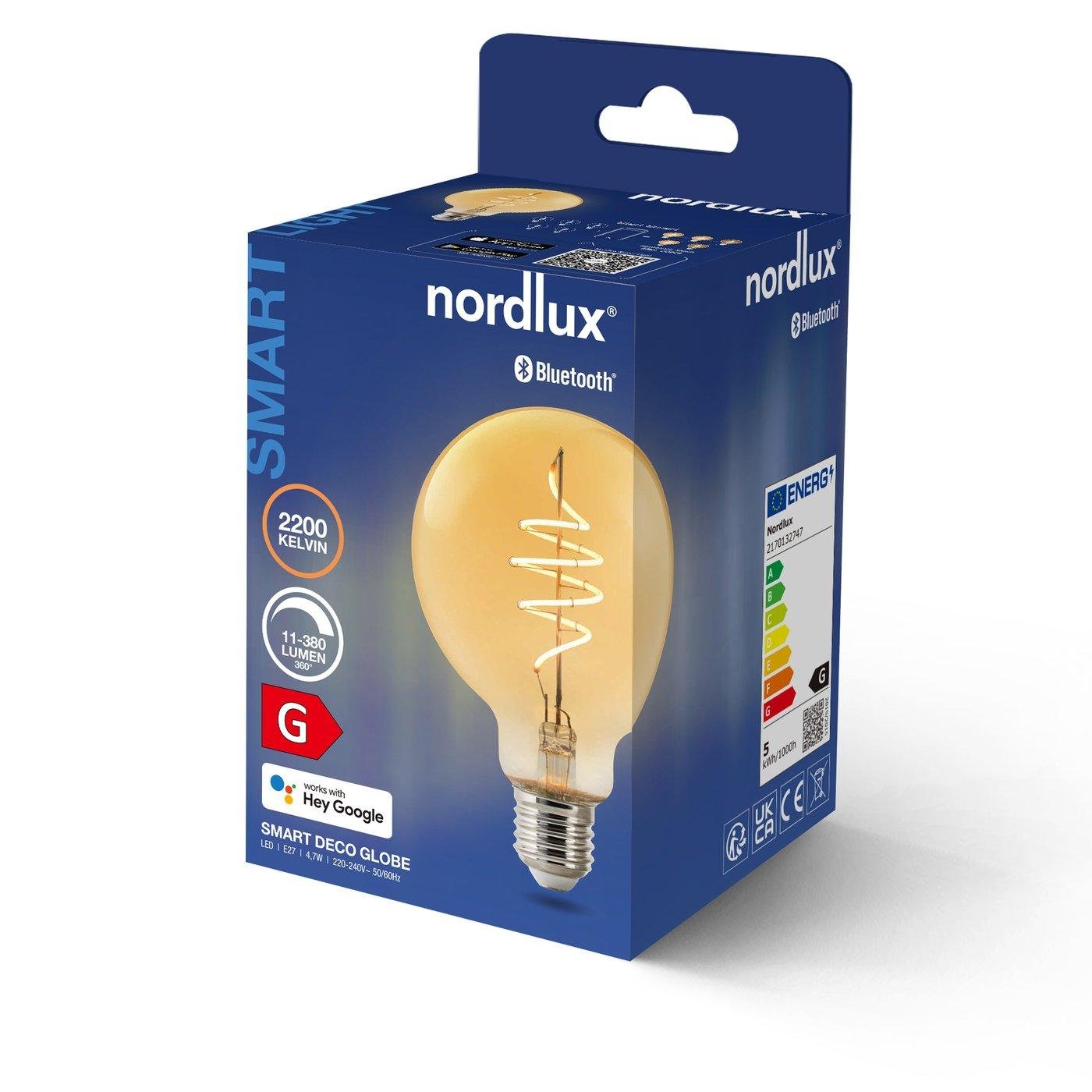 NOR 2170132747 Smart E27 G95 Deco 2200K 380lm - NORDLUX (obrázek 6)