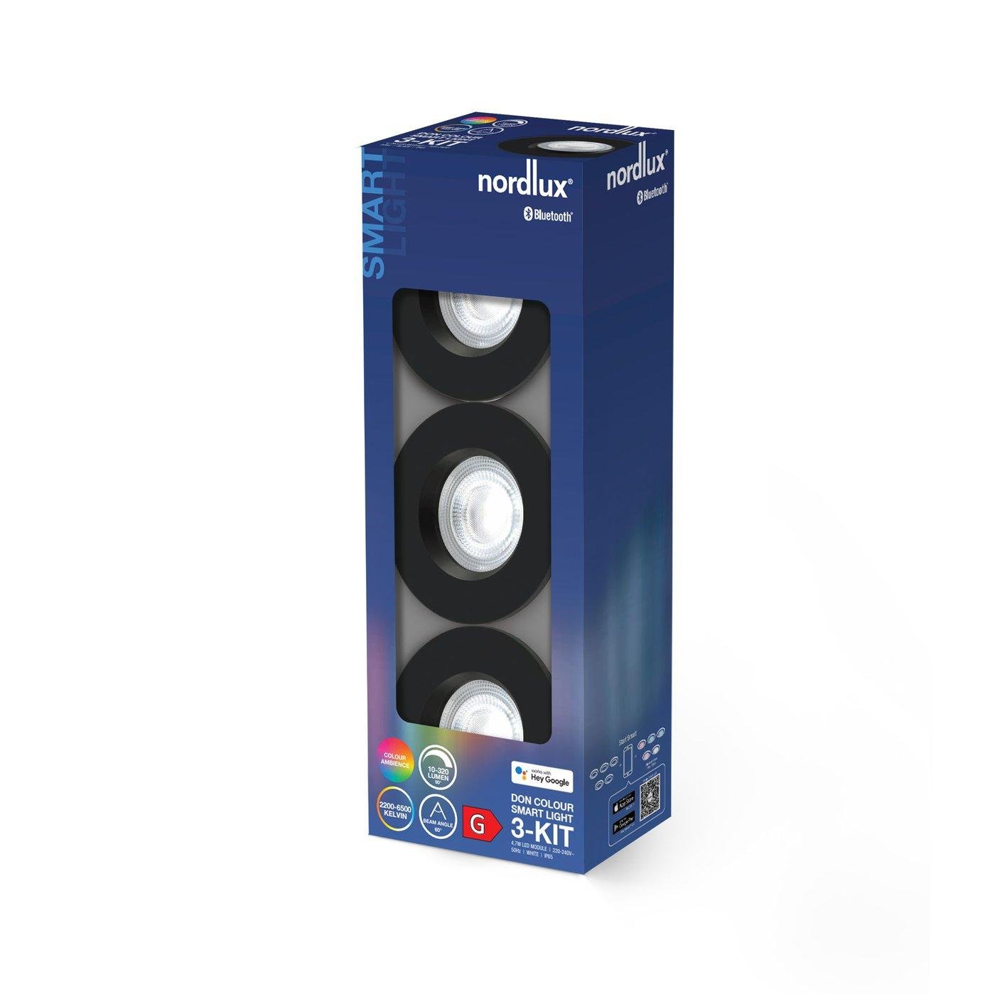 NOR 2210500003 Don Smart vestavné svítidlo černá - NORDLUX (obrázek 3)