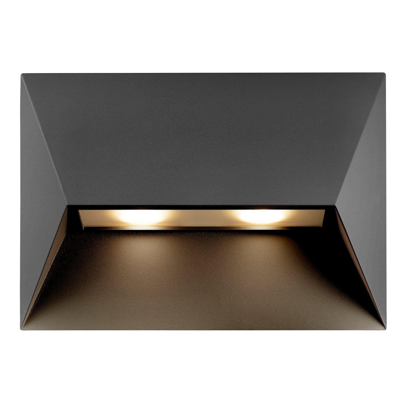 NOR 2218191003 Pontio 27 venkovní nástěnné svítidlo černá - NORDLUX