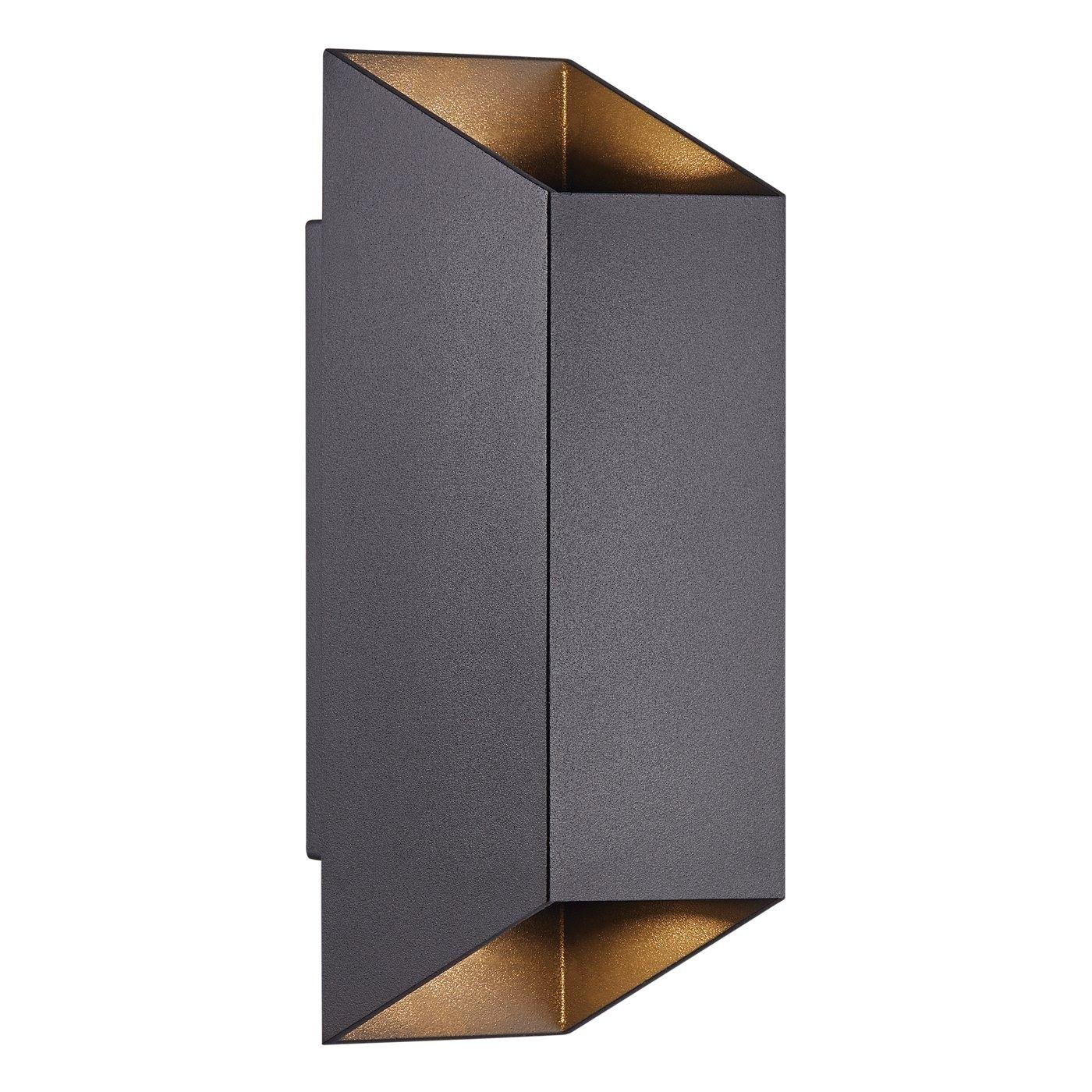 NOR 2218221003 Nico Square 22 venkovní nástěnné svítidlo černá - NORDLUX