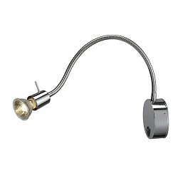 Obrázek pro produkt Bodové svítidlo DIO FLEX PLATE GU10 chrom 230V GU10 dichroidní h - BIG WHITE (SLV)