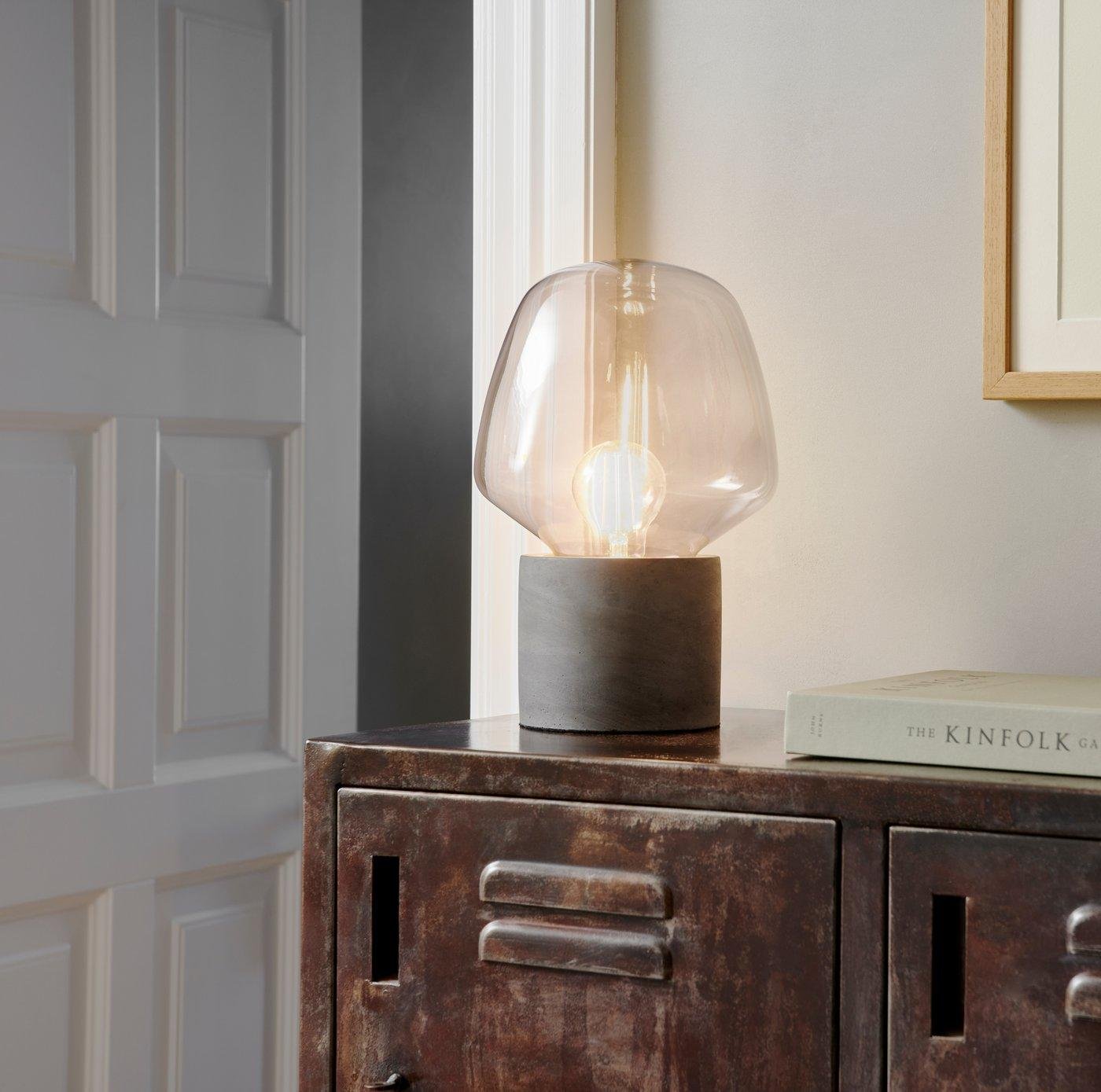 NOR 48905050 Christina 20 stolní lampa antracit - NORDLUX