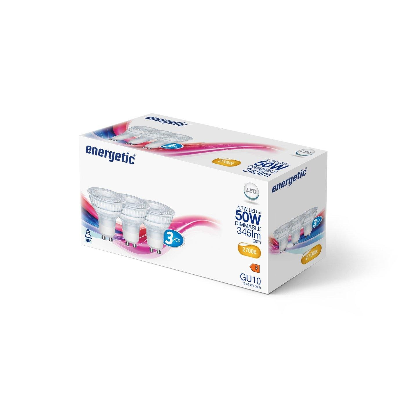 NOR 5164003723 Gu10 3-kit Dim 2700K 345lm - NORDLUX (obrázek 4)