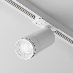 Obrázek pro produkt Svítidlo pro kolejnicový systém Focus Zoom 4000K 12W 900lm bílý hliník studená bílá Unity - MAYTONI