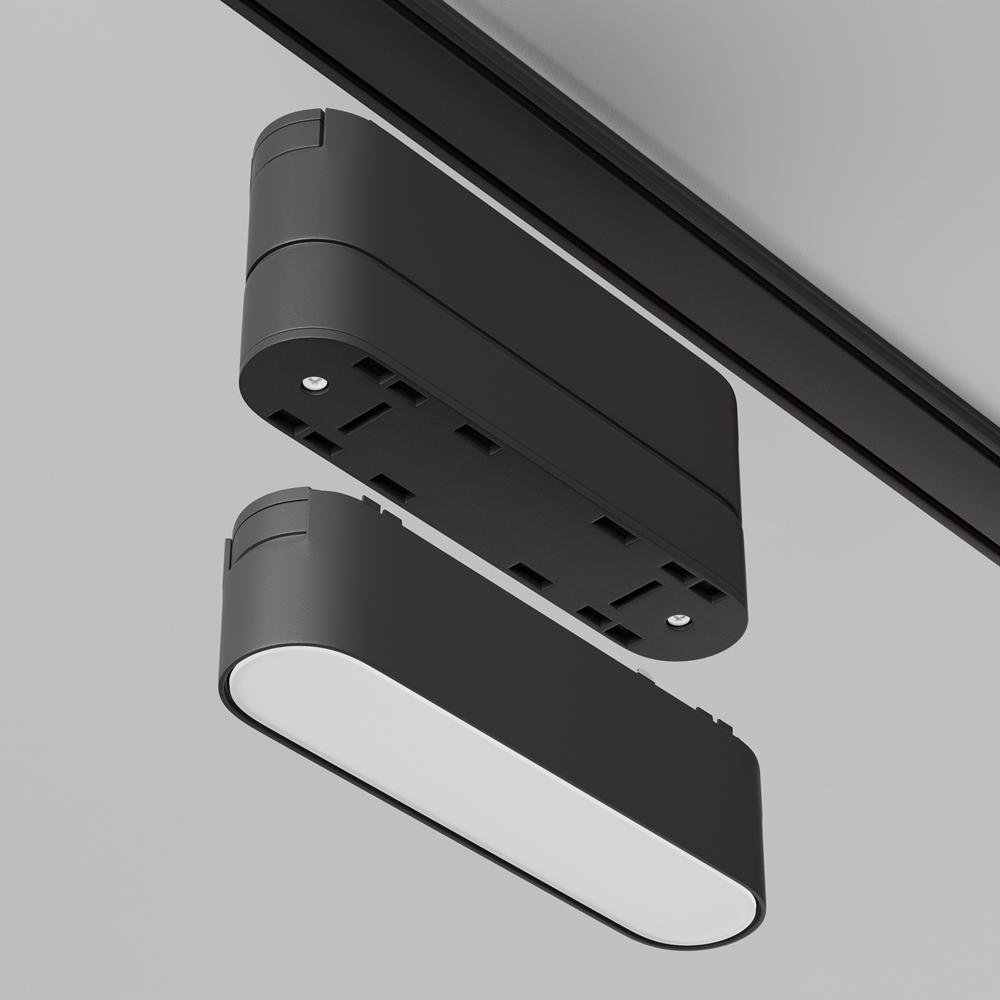M TRA084FC-11SB Adaptér pro kolejnicový systém Radit 48V nastavitelný černý plast Radity - MAYTONI (obrázek 6)