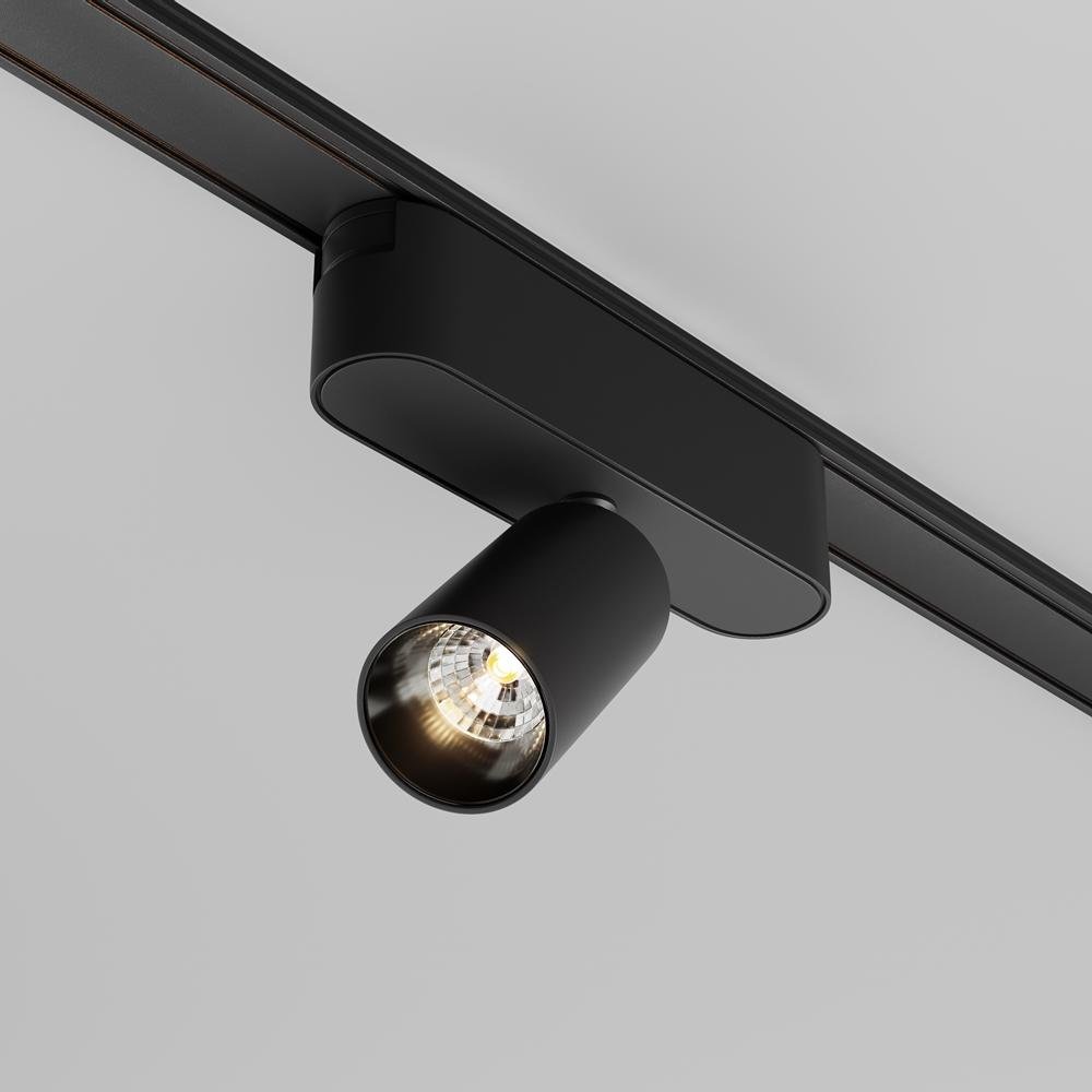 M TR103-1-5W3K-M-B Svítidlo pro kolejnicový systém Focus LED 3000K 5W 400lm černý hliník teplá bílá Radity - MAYTONI