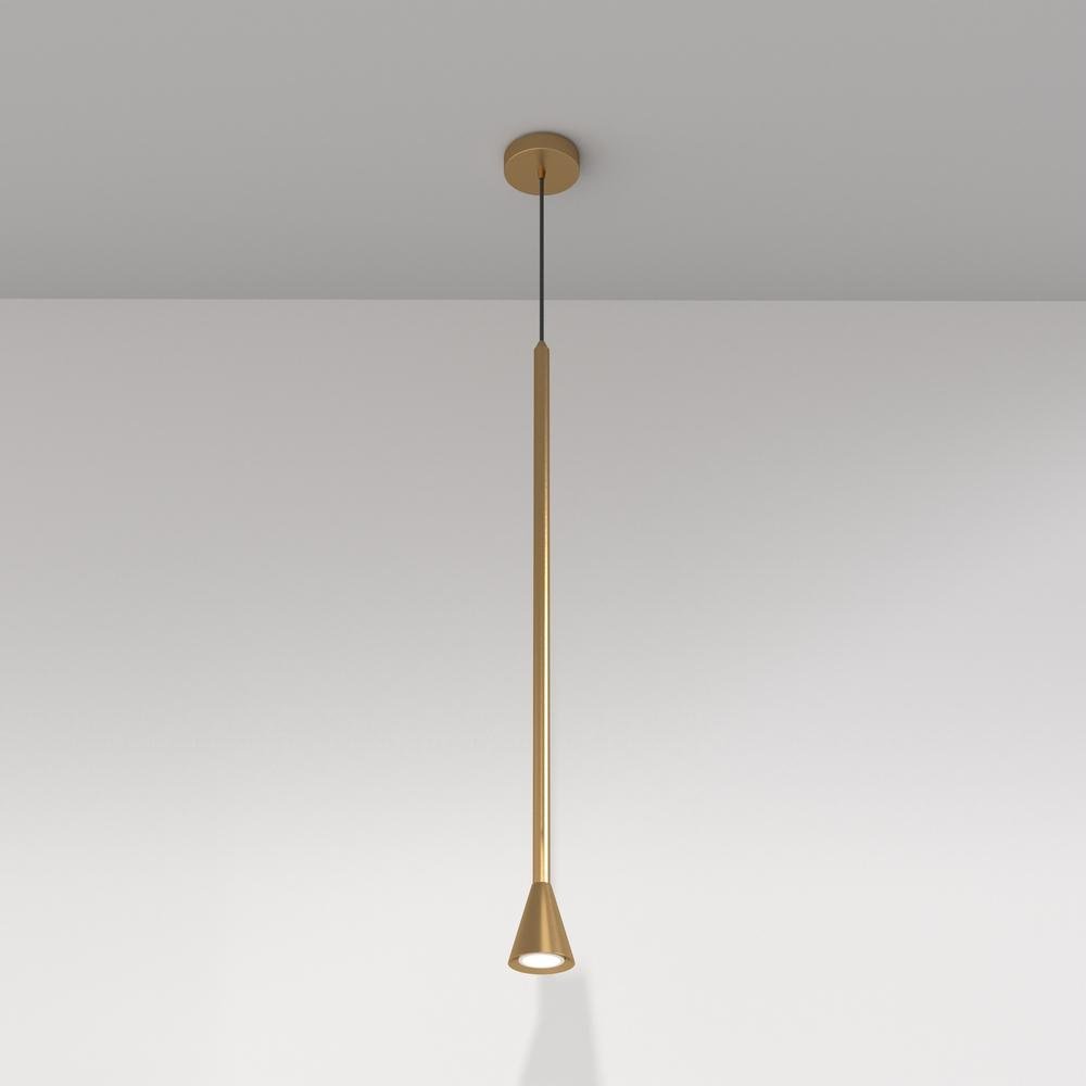 M P064PL-01G Závěsné svítidlo Arrow 40W GU10 zlatý kov moderní - MAYTONI