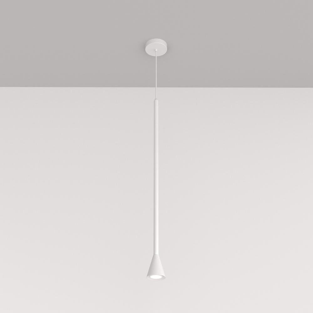 M P064PL-01W Závěsné svítidlo Arrow 40W bílý kov moderní design - MAYTONI