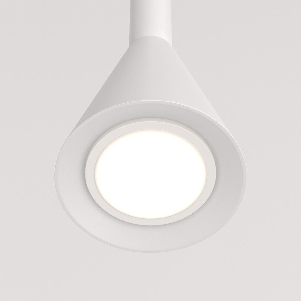 M P064PL-01W Závěsné svítidlo Arrow 40W bílý kov moderní design - MAYTONI (obrázek 2)