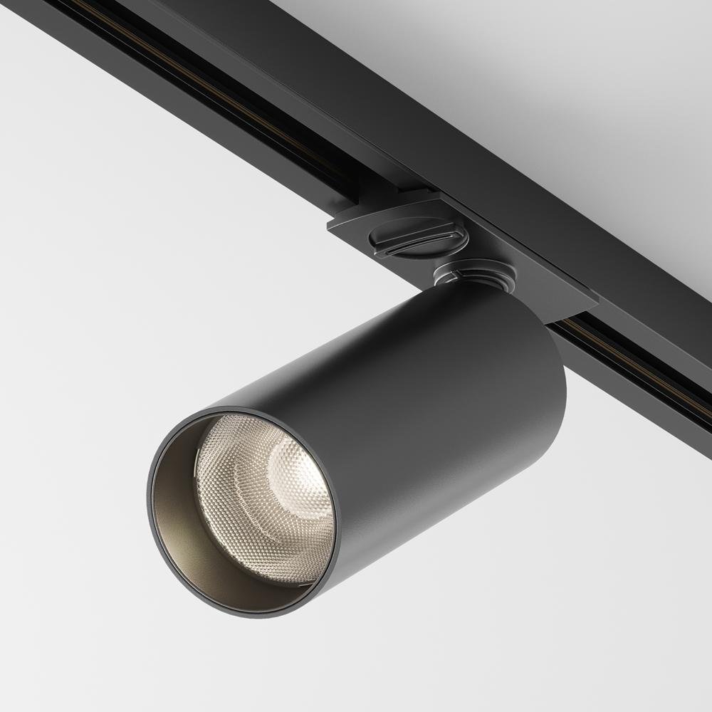 M TR021-1-12B3K-W-D-B AKCE - Svítidlo pro kolejnicový systém Focus LED 3000K 12W 900lm černý hliník stmívatelné Unity - MAYTONI