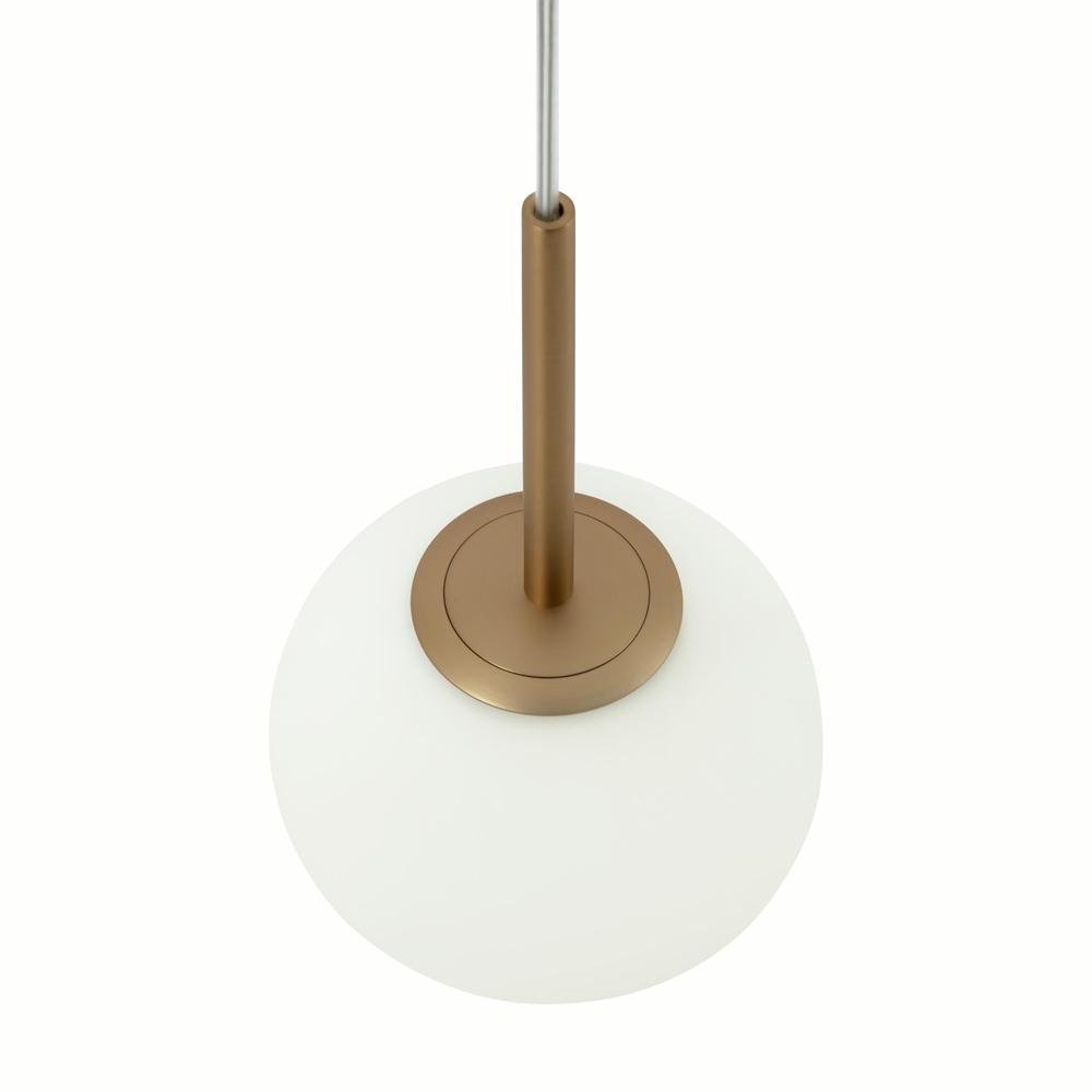 M MOD321PL-01G1 Závěsné svítidlo Basic form E14 40W bílá/zlatá kov/sklo - MAYTONI (obrázek 2)