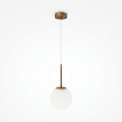 Obrázek pro produkt Závěsné svítidlo Basic form 40W bílá/zlatá kov/sklo moderní design  - MAYTONI