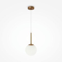 Obrázek pro produkt Závěsné svítidlo Basic form 40W bílá/zlatá kov/sklo moderní design  - MAYTONI