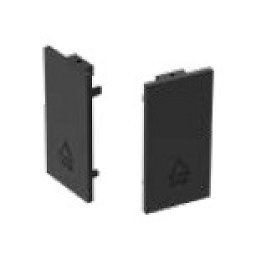 Obrázek pro produkt AKCE - Koncovka ALARIK SLIM černá - BPM