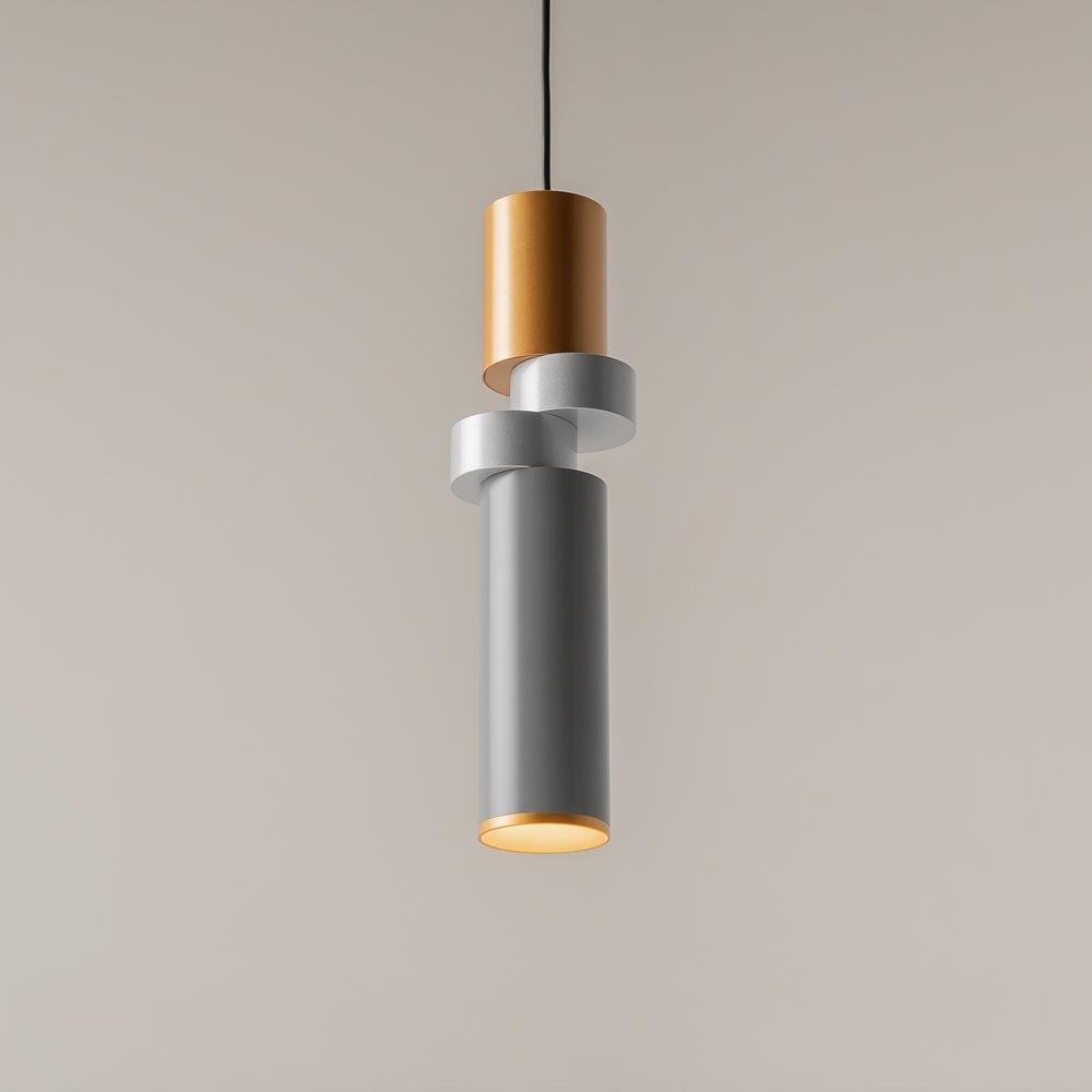 M MOD303PL-01CFL3 Závěsné svítidlo Palette 40W GU10 šedá/mosaz kov  - MAYTONI (obrázek 3)