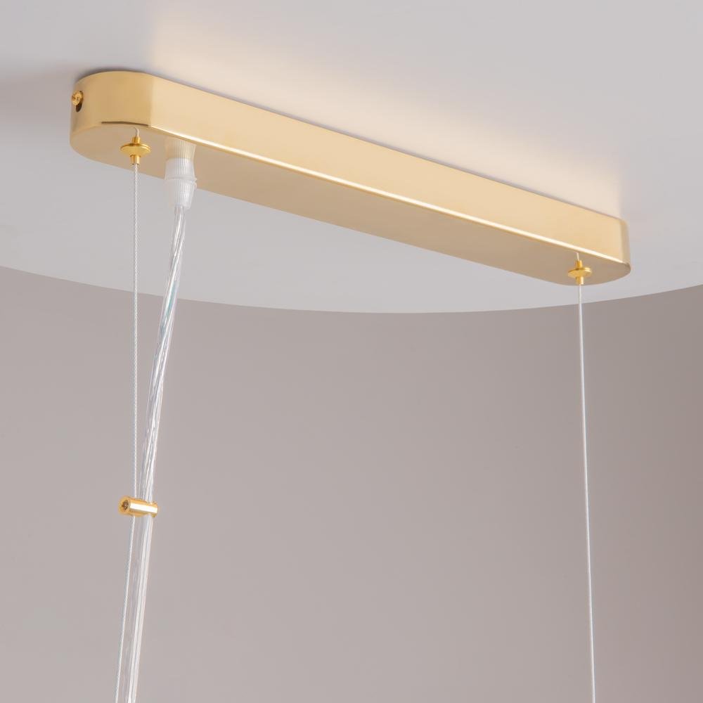 M DIA005PL-06G Závěsné svítidlo Dune E14 6x60W zlatá kov křišťálové přívěsky - MAYTONI (obrázek 6)