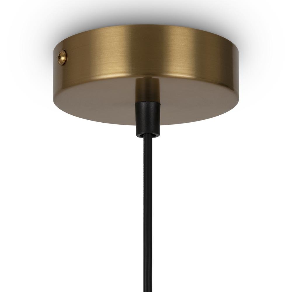 M MOD013PL-06BS1 Závěsné svítidlo Ring 6xG9 max 150W bílá mosaz kov sklo - MAYTONI (obrázek 2)