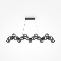 Obrázek pro produkt Závěsné svítidlo Dallas 25xG9 černé kov kouřové sklo designové - MAYTONI