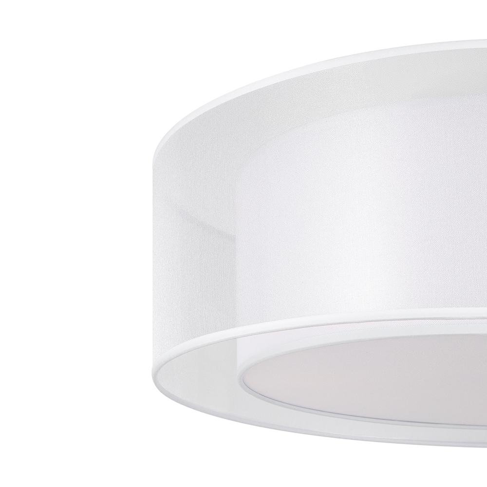 M MOD613CL-03W1 Stropní svítidlo Bergamo 3x60W čirá/bílá kov/textil designové - MAYTONI (obrázek 3)