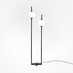 Obrázek pro produkt Stojací lampa The Sixth Sense 3000K 12W teplá bílá 750lm bílá/černá kov/sklo LED - MAYTONI
