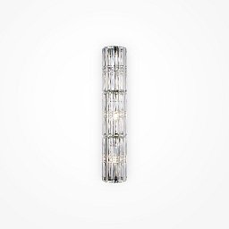 Obrázek pro produkt Nástěnné svítidlo Facet 3x60W průhledné sklo chrom designové - MAYTONI