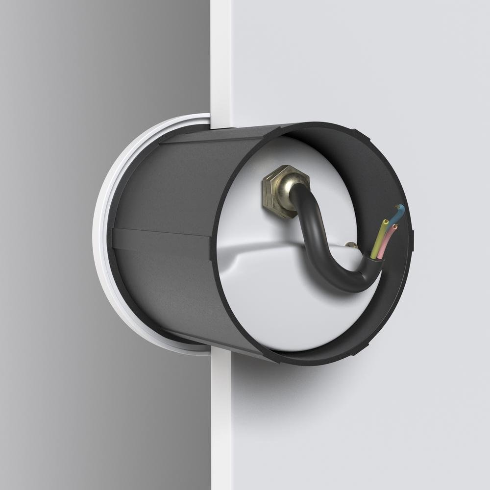 M O014SL-L3W3K Zapuštěné svítidlo Lock 3000K 3W teplá bílá bílý hliník IP54 - MAYTONI (obrázek 4)