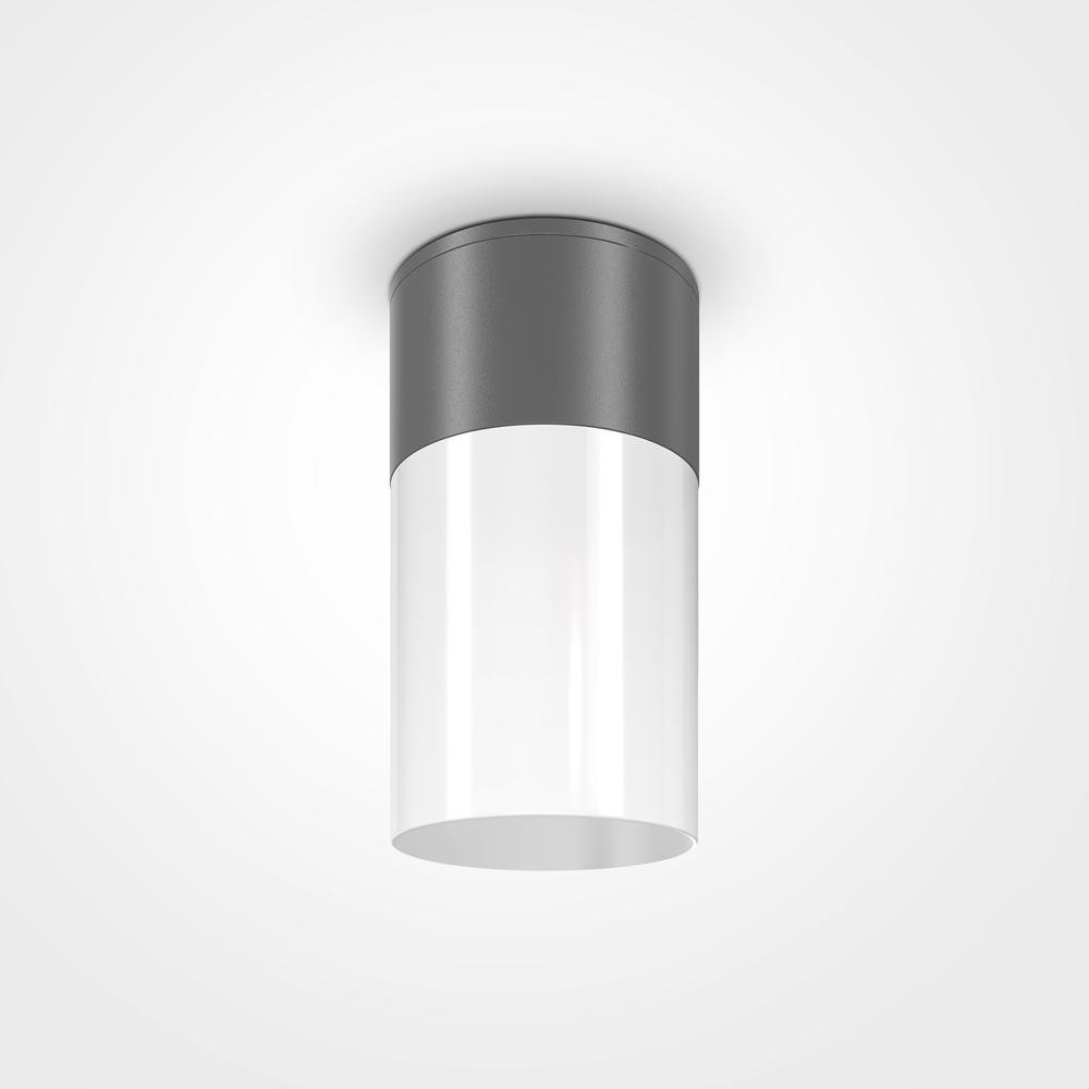 M O418CL-01GR Stropní svítidlo Willis 60W E27 šedá hliník bílý plast IP54 - MAYTONI