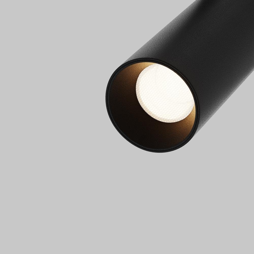 M TR032-2-5W3K-S-B Svítidlo pro kolejnicový systém Focus LED 3000K 5W 350lm černý hliník teplá bílá nízké odlesky Exility - MAYTONI (obrázek 3)