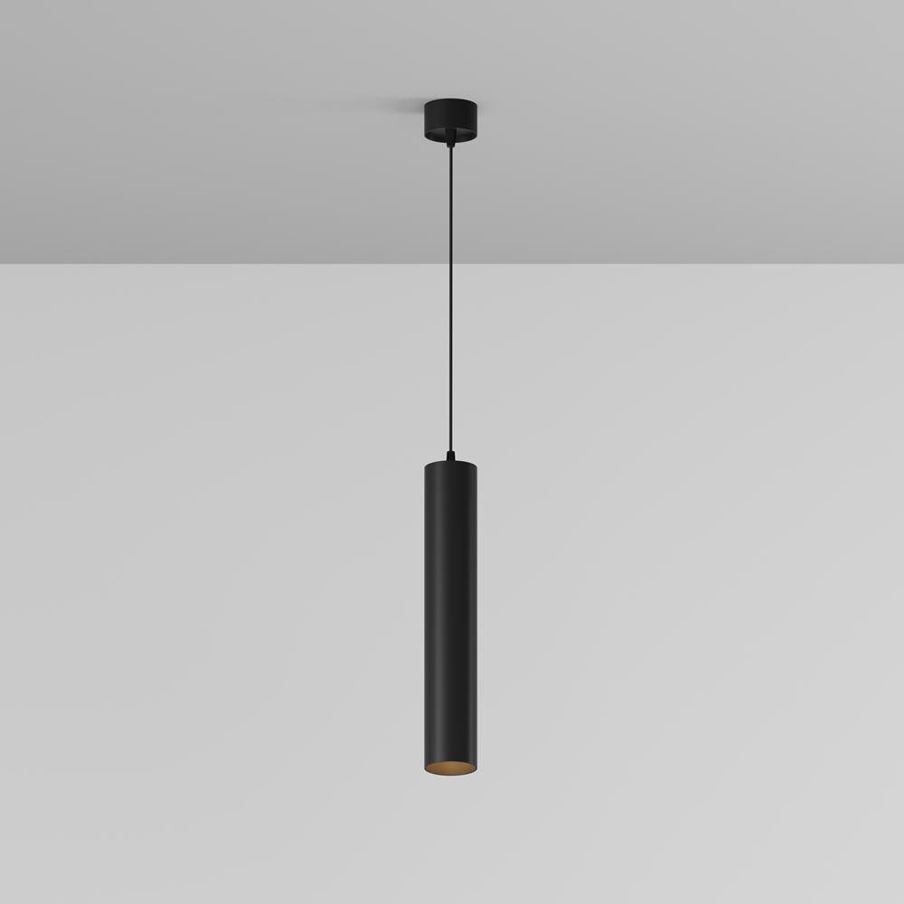 M P072PL-L12B3K-1 Závěsné svítidlo Focus LED 3000K 12W teplá bílá černý hliník - MAYTONI