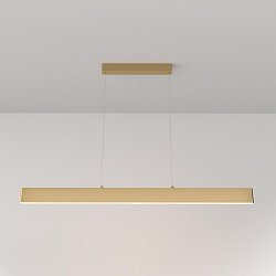 Obrázek pro produkt Závěsné svítidlo Step 3000K 30W teplá bílá zlatá kov přímé a nepřímé světlo - MAYTONI