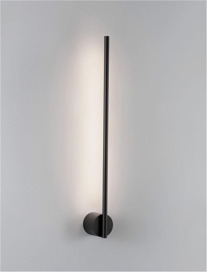 NV 9081800 Nástěnné svítidlo ADEN černý hliník LED 10W 220-240V 3000K IP20 - NOVA LUCE (obrázek 4)