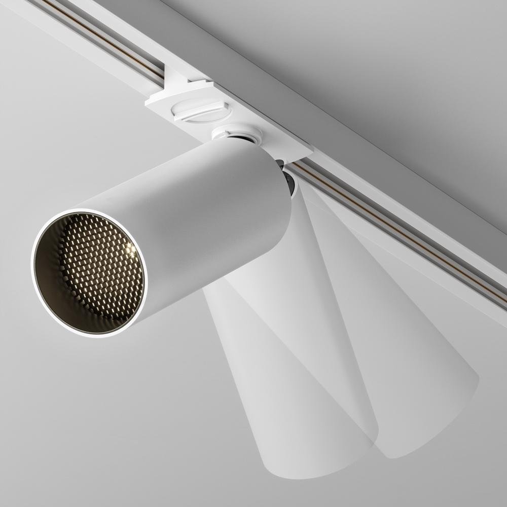 M TR021-1-12W3K-W-D-W Svítidlo pro kolejnicový systém Focus LED 3000K 12W 900lm bílý hliník stmívatelné Unity - MAYTONI (obrázek 5)