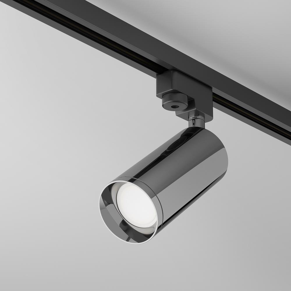 M TR004-1-GU10-GF Svítidlo pro kolejnicový systém Focus GU10 50W černý hliník nastavitelný směr Unity - MAYTONI